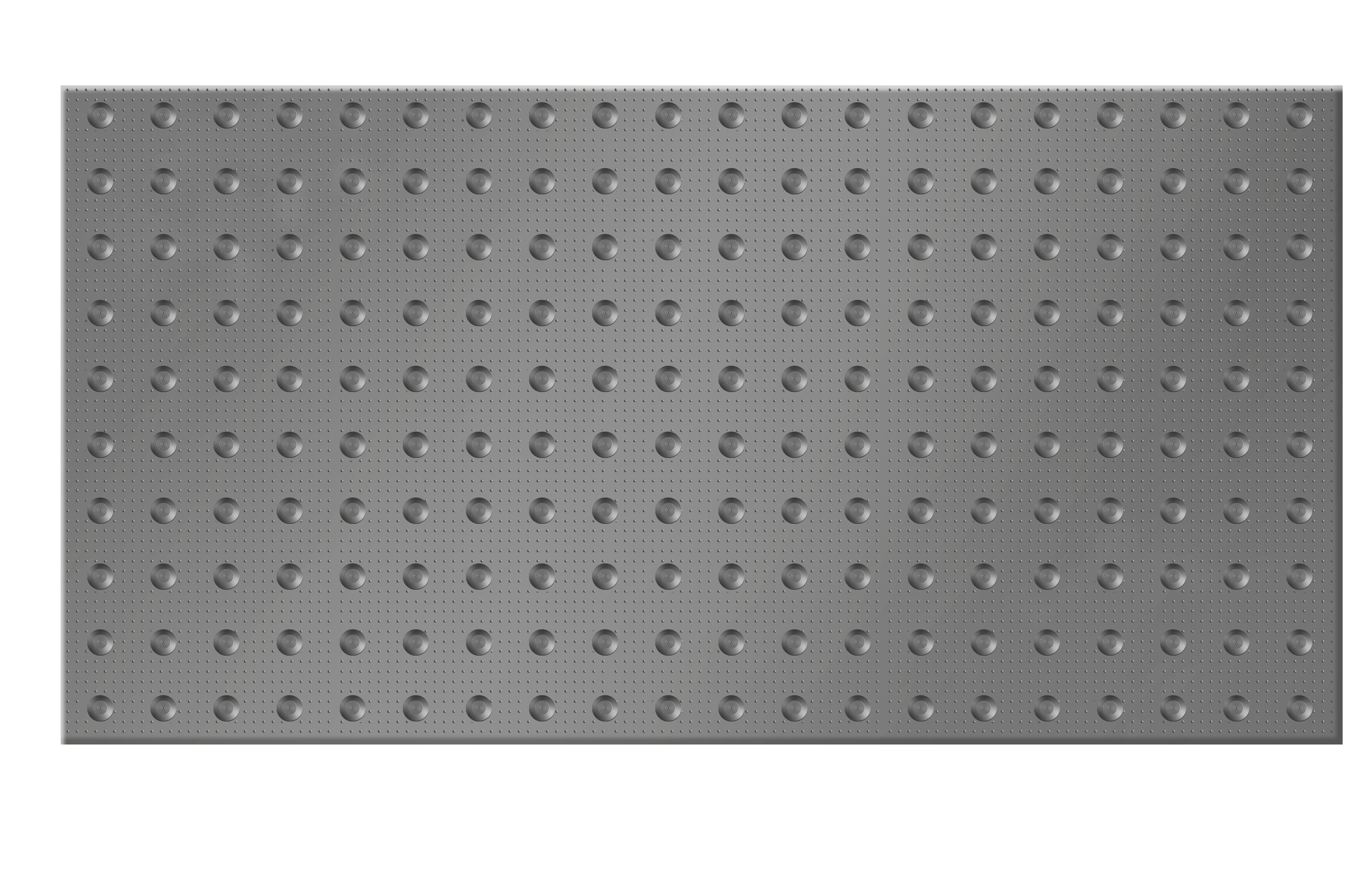 PVC Tactil Tile Mat Amarillo Negro Gris 1200✖600mm Anti-UV RY-BP503