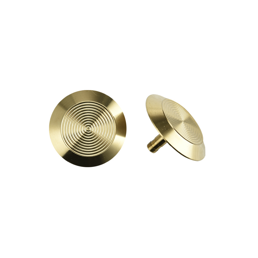 Perno táctil dorado de acero inoxidable resistente a la corrosión para hoteles RY-DS110G